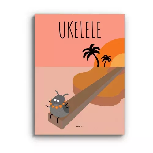 Imagen que representa la actividad de ukelele en Musicate, introduciendo a los niños al instrumento