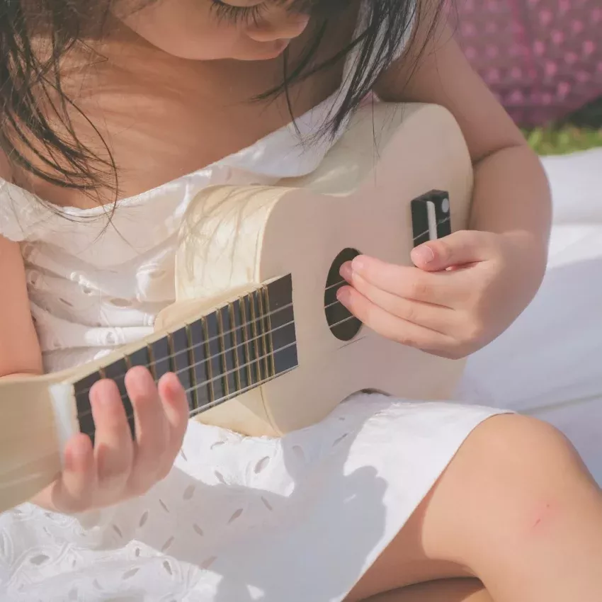 Imagen que representa el inicio del aprendizaje musical y la creatividad en Musicate