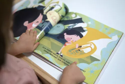 Imagen que representa la actividad “Quin serà el meu instrument?” en Musicate, ayudando a los niños a descubrir su instrumento musical ideal